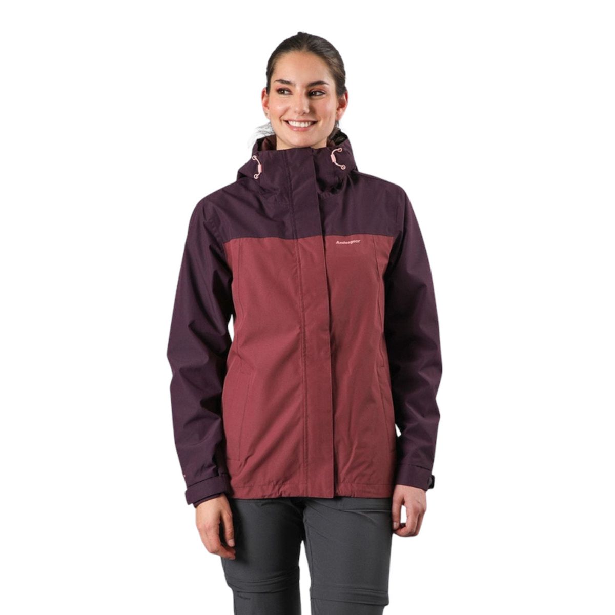 ANDESGEAR - Chaqueta Mujer Pumalin Rojo Andesgear