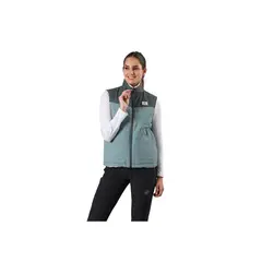 ANDESGEAR - Chaqueta Mujer Reversible Trancura Vest Azul