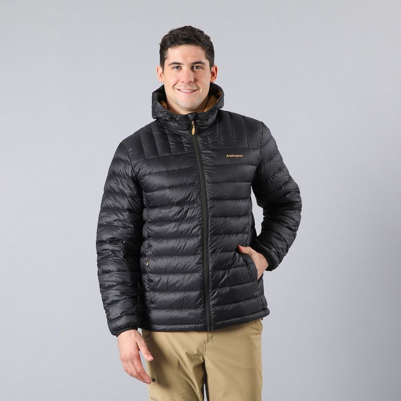 ANDESGEAR - Chaqueta Hombre Cucao Hoody Negro Andesgear