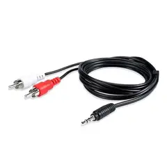 MACROTEL - Cable Auxiliar 3.5 mm a 2RCA MA-3190 -Crazygames