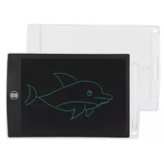 GENERICO - Pizarra Mágica Tablet Lcd 12 Pulgadas Niños Blanca