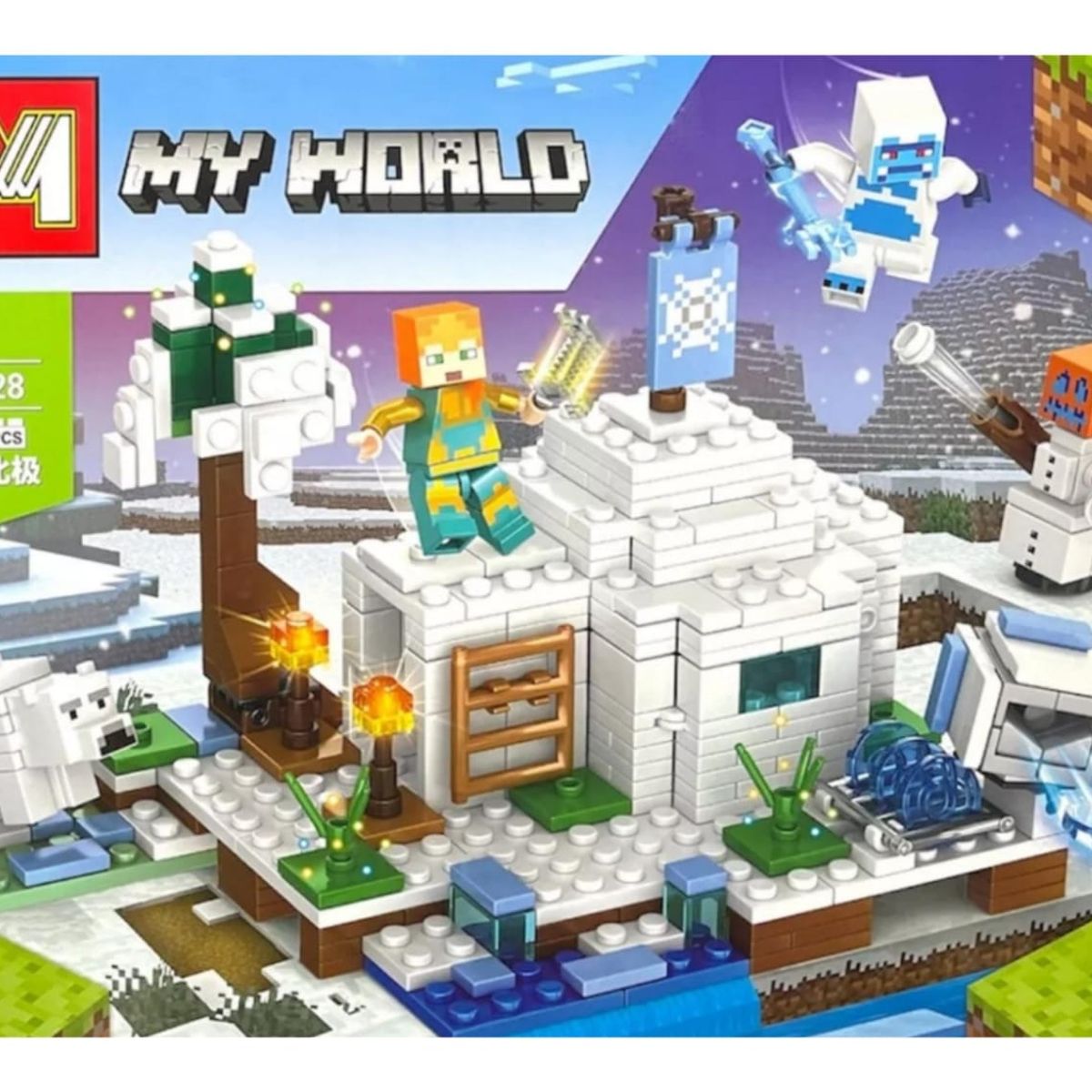 GENERICO - Lego Minecraft My World