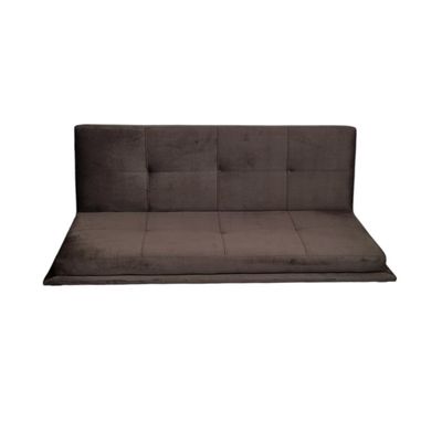 Imagen 2 del producto SOFA CAMA FELPA CHOCOLATE