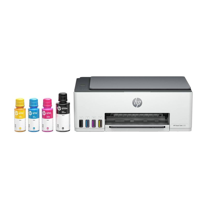 HP - Multifuncional Tinta Continua HP Smart Tank 520 - Gris