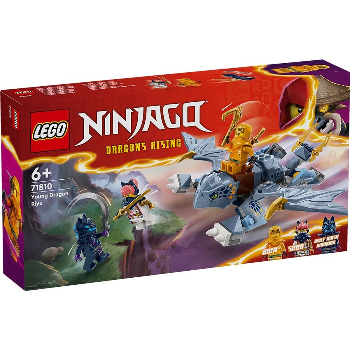 LEGO - Lego NINJAGO Joven Dragón Riyu (71810)