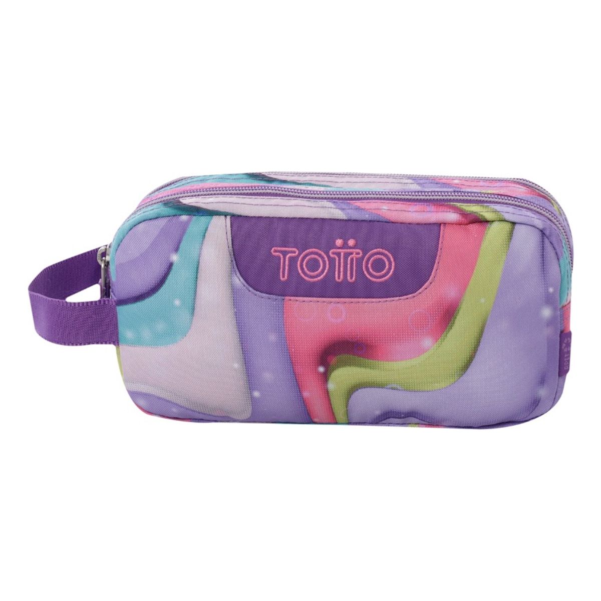 TOTTO - Estuche Organizador de Lapices Escolar Totto Rpet Niña