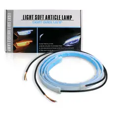 ATURE - 2u Tira De Guía 60cm Luz De Marcha Diurna Led Intermitente