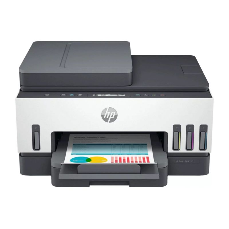 HP - Multifuncional HP Smart Tank 790 Color Wi-Fi Bluetoth USB - Blanco