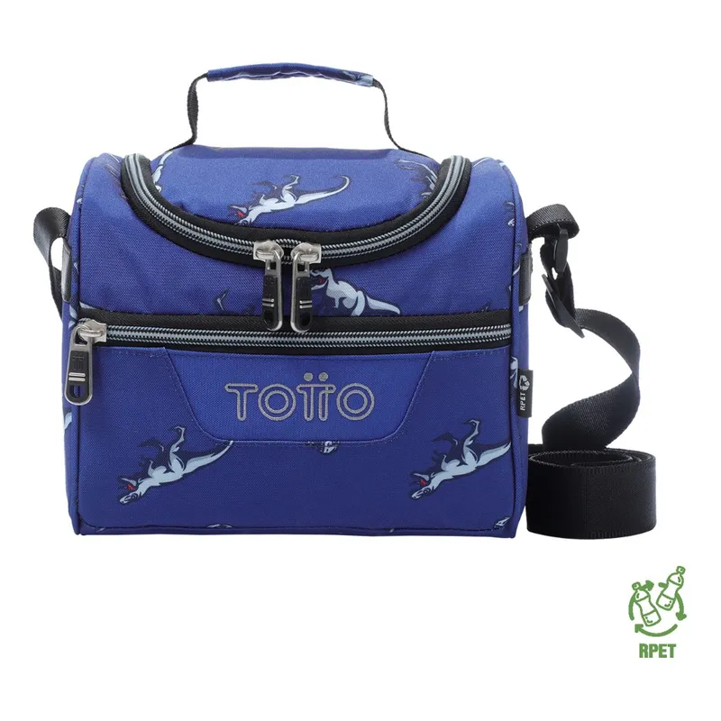 TOTTO - Totto Lonchera Térmica Escolar Niño Rpet Impermeable Eco002