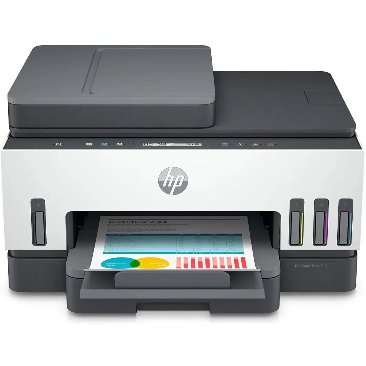 HP - Multifuncional HP Smart Tank 750 Color Wi-Fi Bluetooth USB