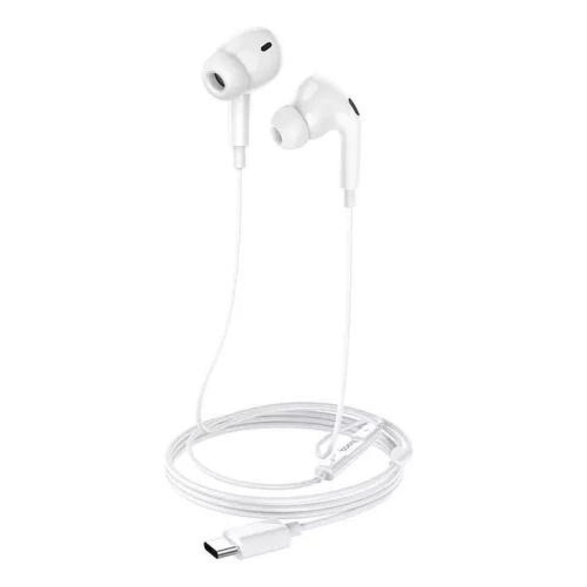 GENERICO - Audífono Hoco manos libres tipo C M101 Pro blanco