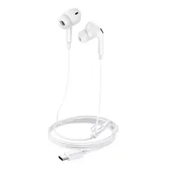 GENERICO - Audífono Hoco manos libres tipo C M101 Pro blanco
