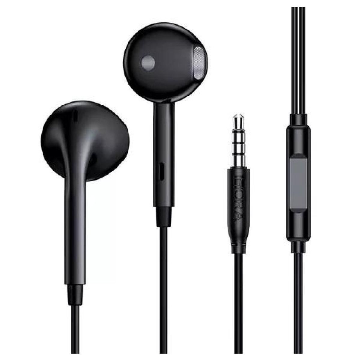 GENERICO - Audífonos in-ear manos libres alámbricos con micrófono 35 negro