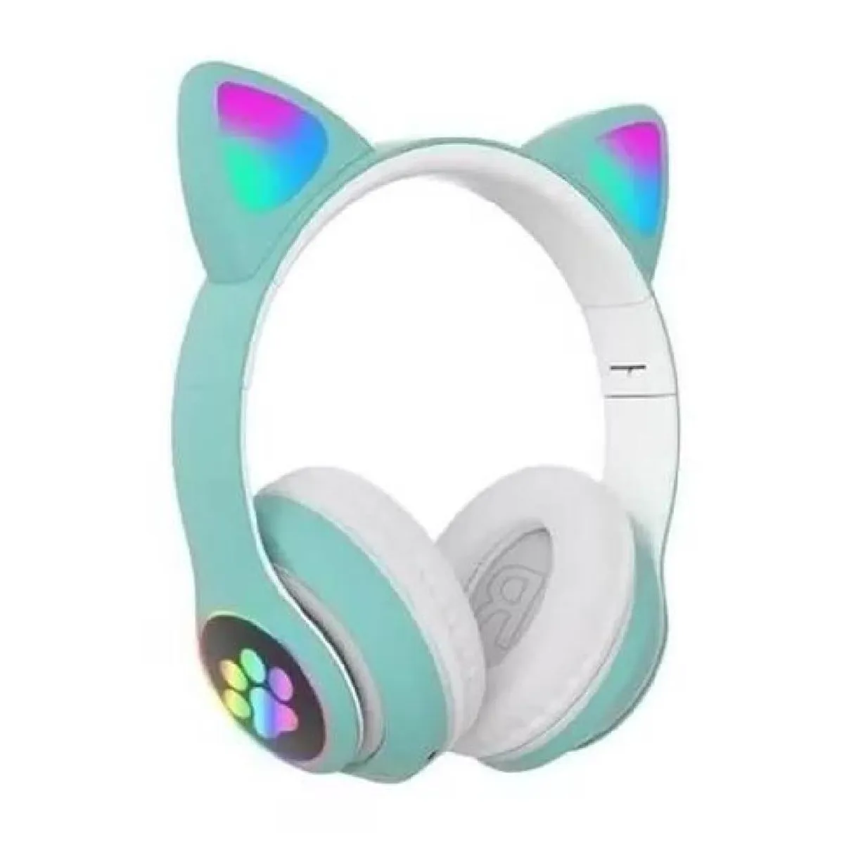 GENERICO - Auriculares gamer inalámbricos CAT Gaming STN-28 verde LED