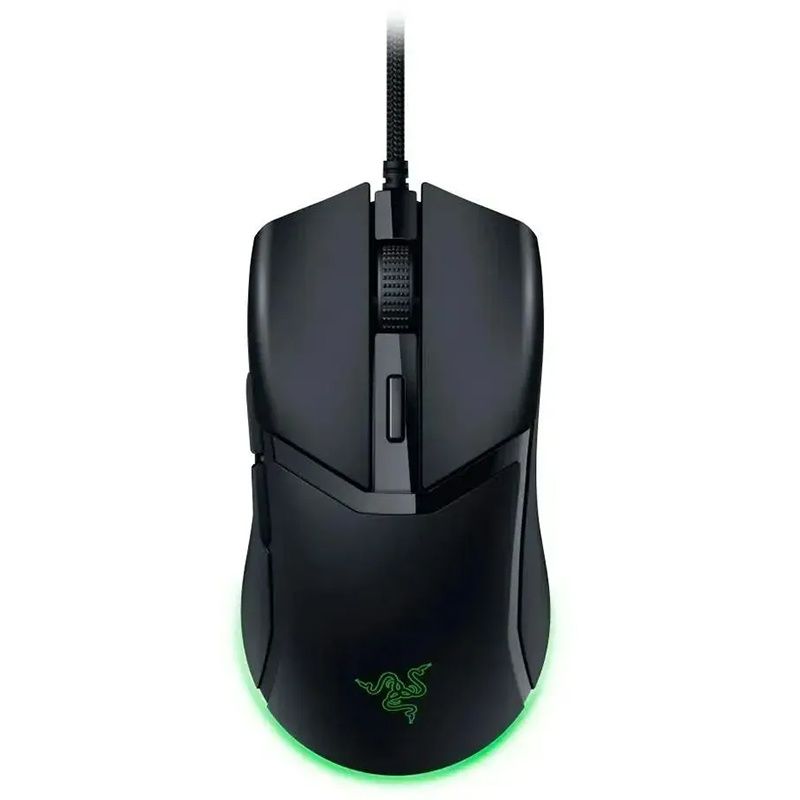 RAZER - Mouse Ratón para juegos con cable Razer Cobra-Negro