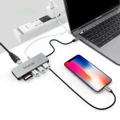 DUSTED - HUB USB-C de 7 puertos