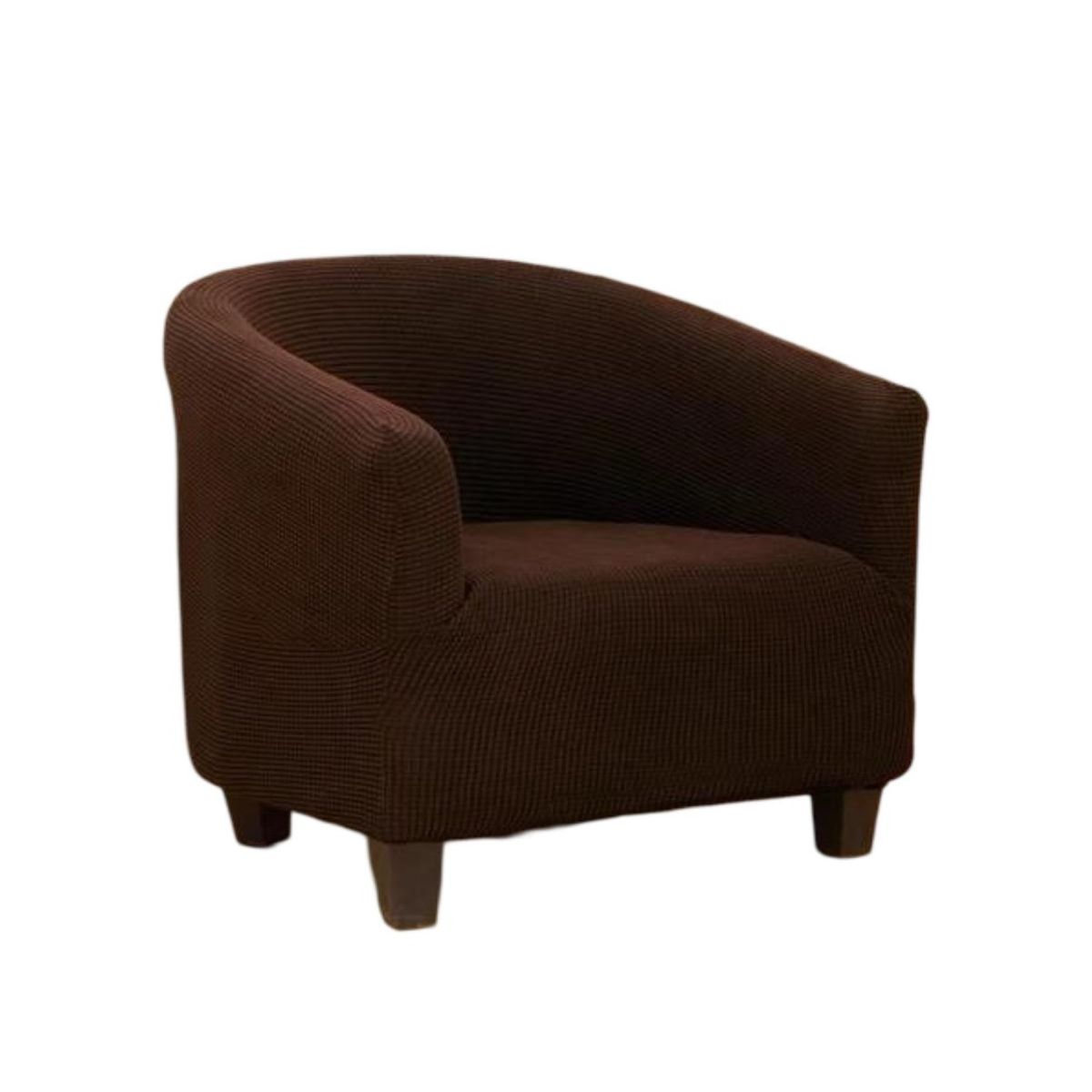 GENERICO - Set de 2 Funda Poltrona Sofa Texturizada Ajustable 8n5