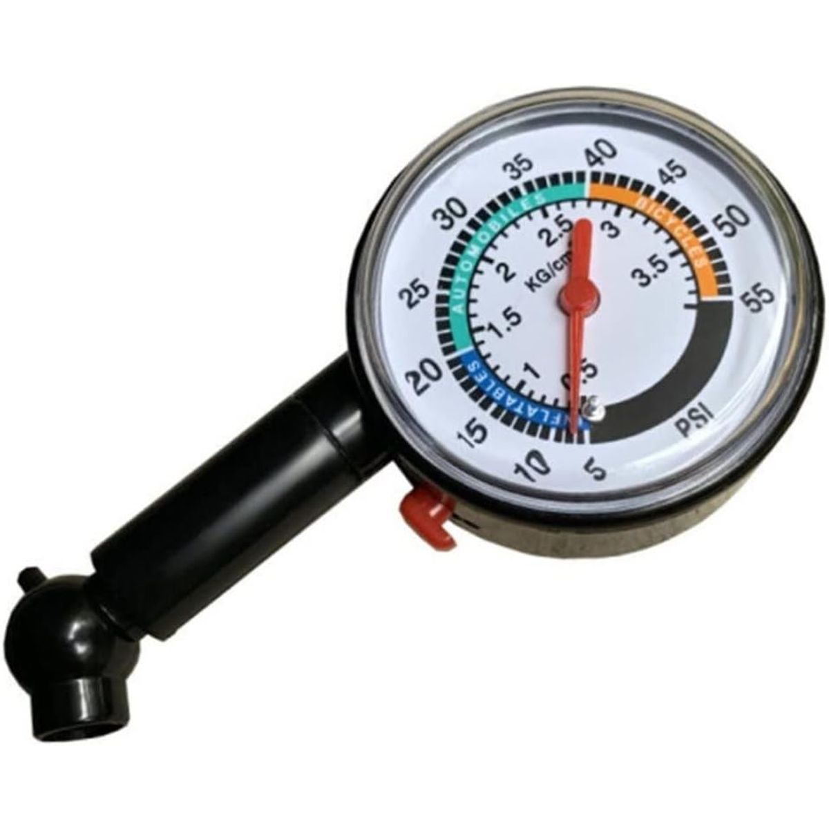 GENERICO - Manometro Medidor Presion Aire Neumaticos Auto Moto