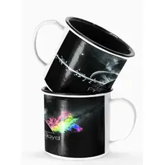 S/M - Taza Lechero Enlozado Pink Floyd Cielo