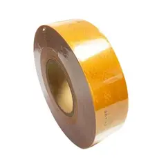 CRONOS - Cinta Reflectante Amarillo 5 cm x 45 Mts.