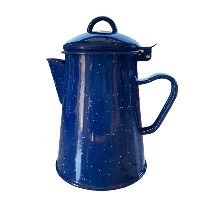 CONDOR - Cafetera Enlozada Azul Rustik 1.2 Lt. Marca Condor