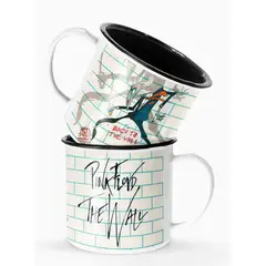 S/M - Taza Lechero Enlozado Pink Floyd The Wall