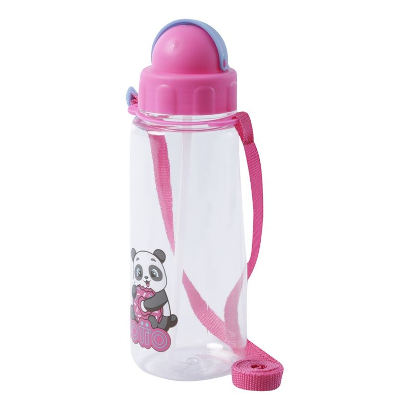 TOTTO - Botella de Agua Escolar 600 Ml Totto Infantil Para Niña 241