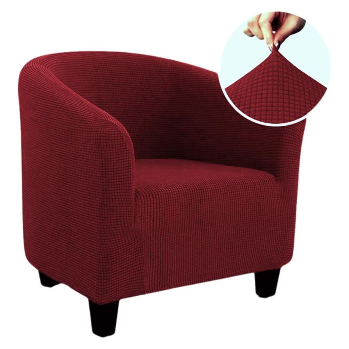 GENERICO - Set de 2 Funda Sofá Poltrona Ajustable y Lavable 8n3