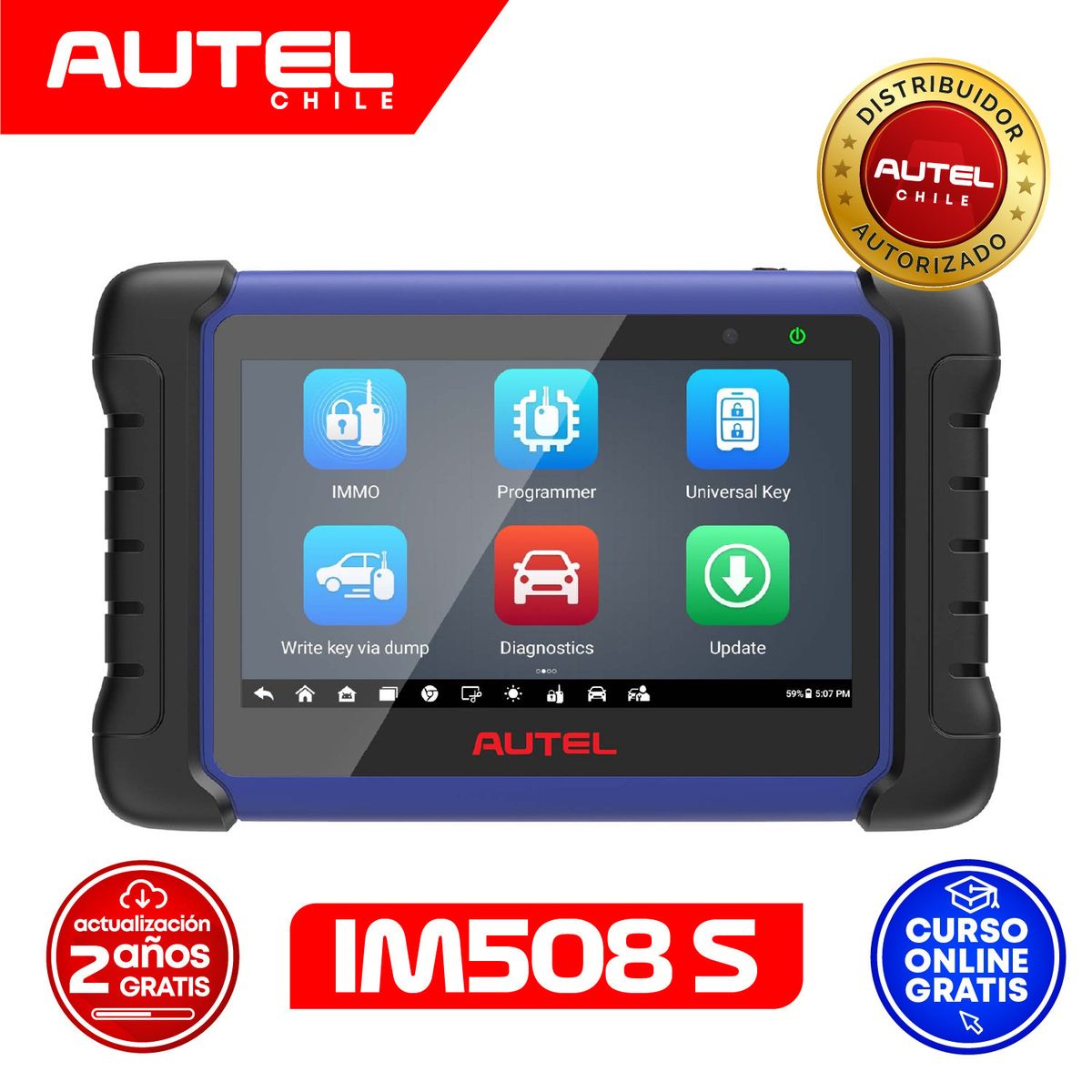 AUTEL - Scanner Profesional Autel Maxisys MaxiIM IM508S