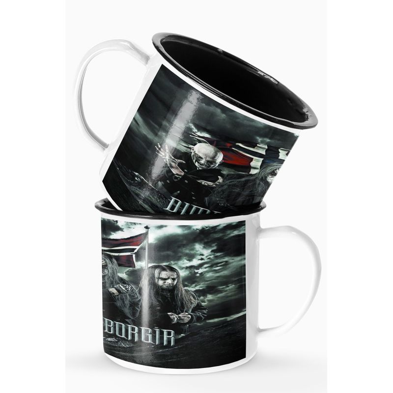 S/M - Taza Lechero Enlozado Dimmu Borgir