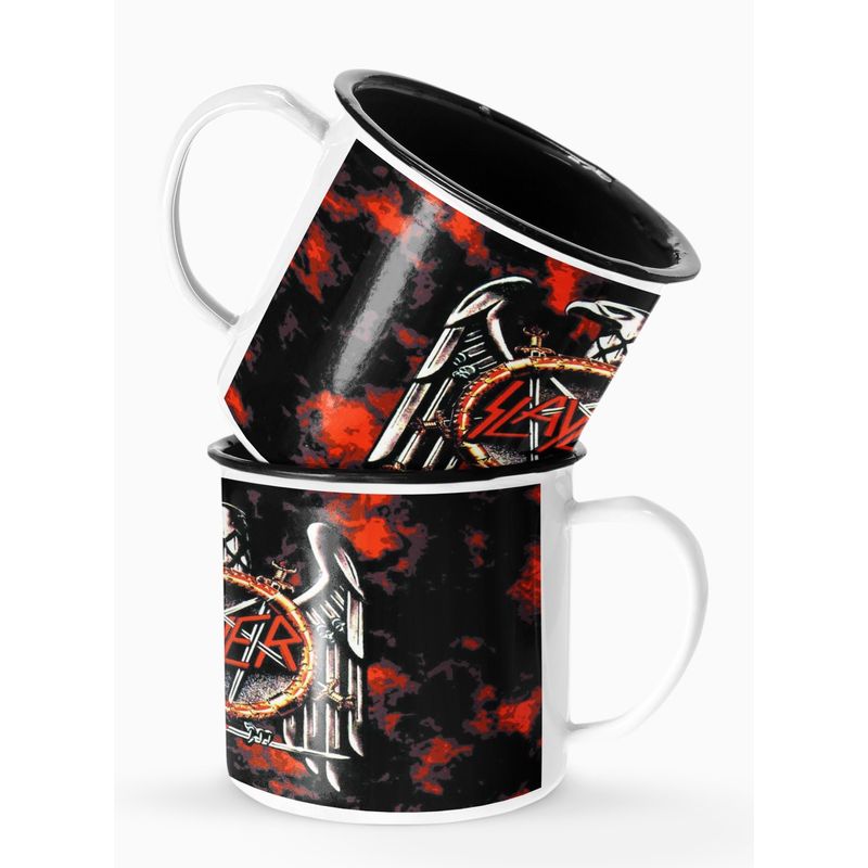 S/M - Taza Lechero Enlozado Slayer