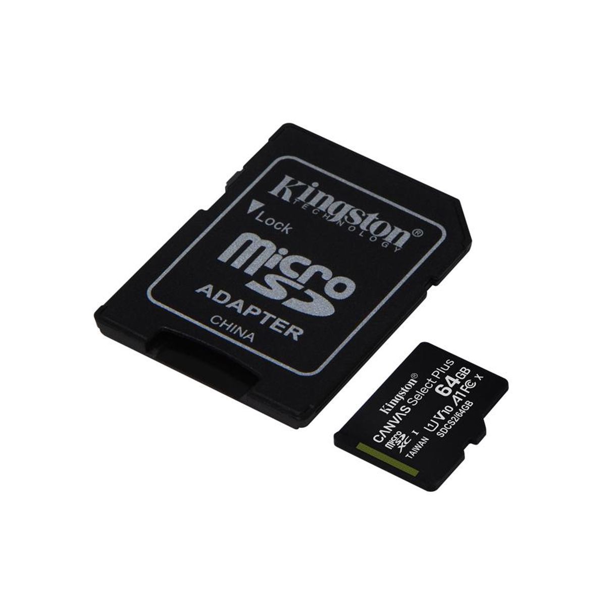 KINGSTON - Kingston Micro SD Canvas Select Plus 64GB CL10 100MB