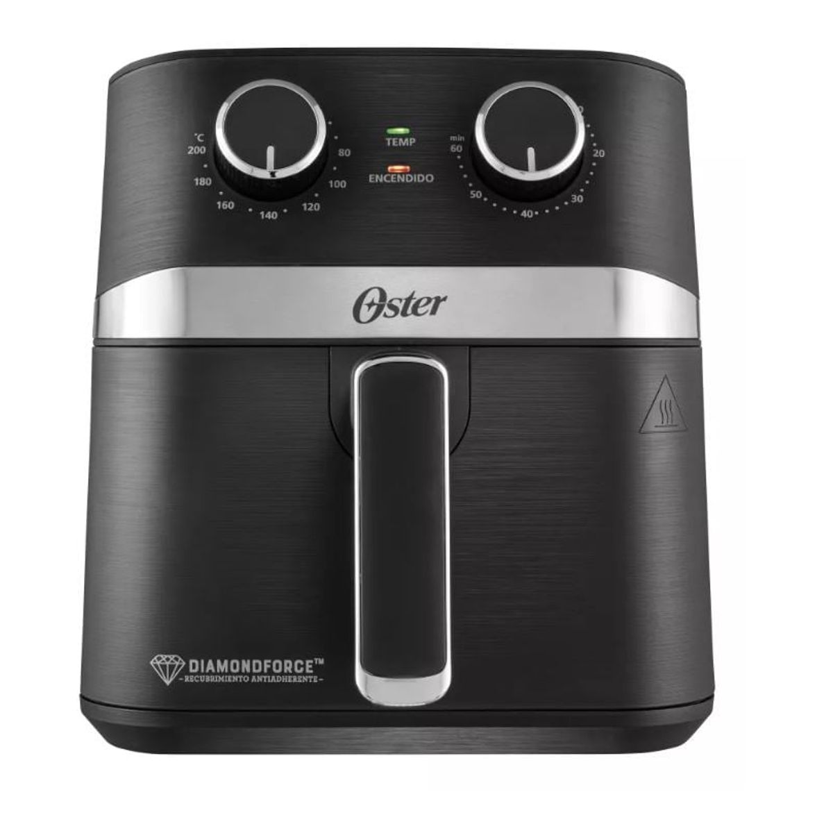 OSTER - Freidora De Aire Manual 4lt Oster Diamond Force Ckstaf401 Color Negro.