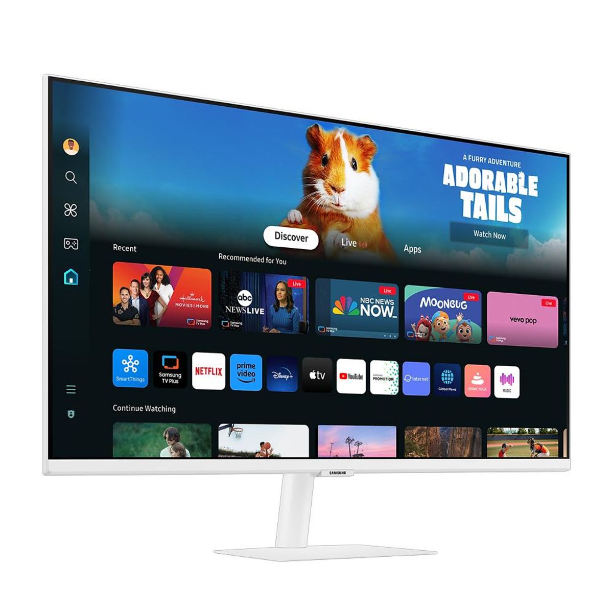 SAMSUNG - Monitor Samsung Smart M5 de 27 VA FHD HDR10 HDMI USB Tizen