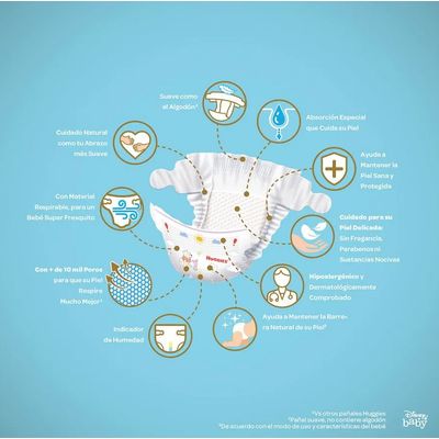 Imagen 2 del producto Pañales Natural Care P X 34 unidades