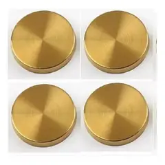 GENERICO - Tapa Tornillo Inoxidable Embellecedor 4un