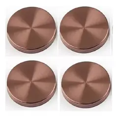 GENERICO - Tapa Tornillo Inoxidable Embellecedor 4un