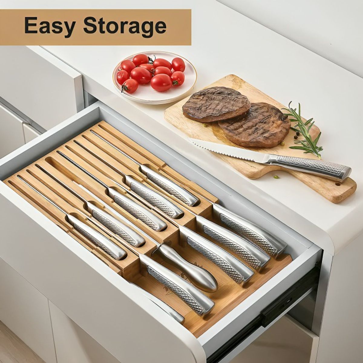 OEM - Set Cuchillos De Cocina Acero Inoxidable 14pcs