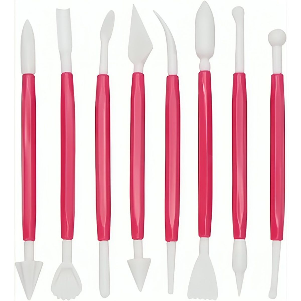 OEM - Set De Estecas Para Moldear Fondant Repostería 8 Piezas