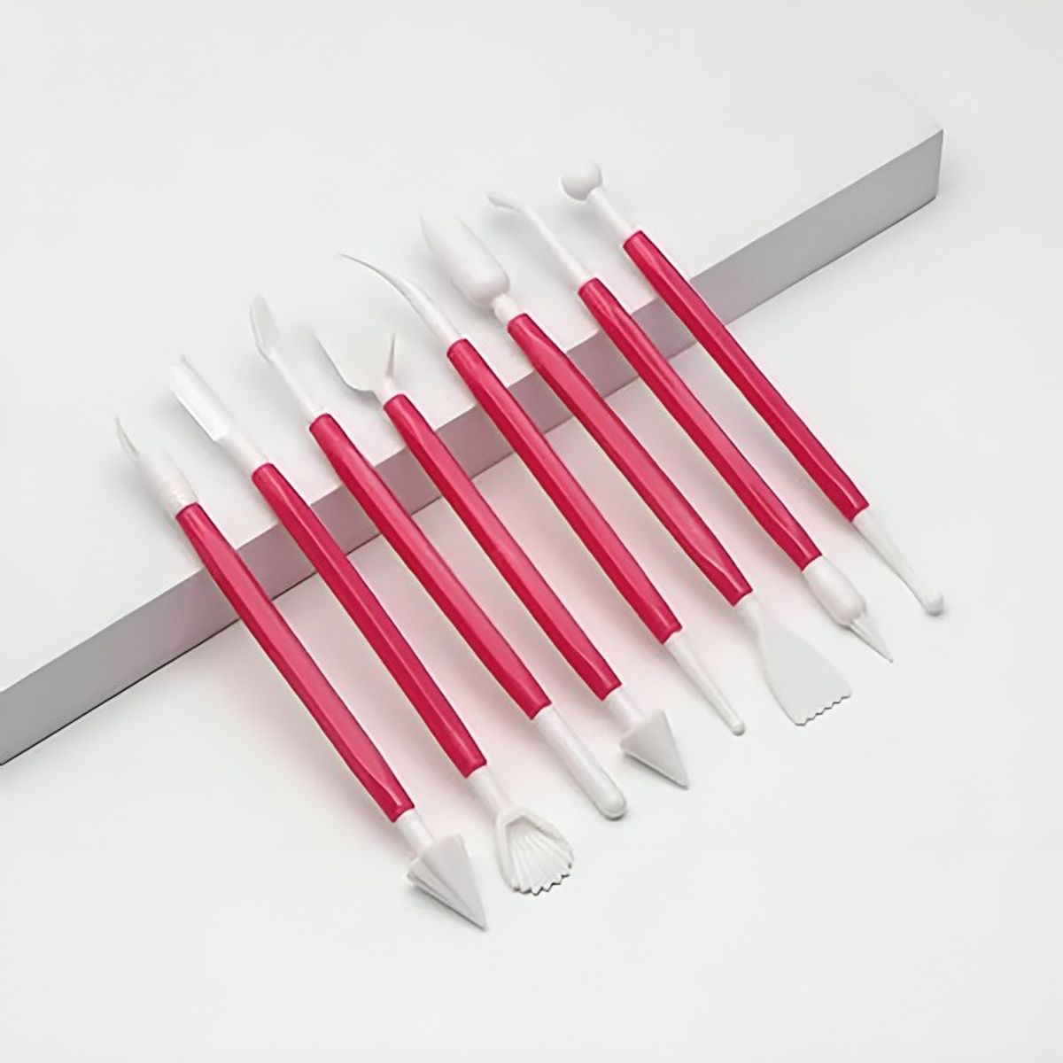 OEM - Set De Estecas Para Moldear Fondant Repostería 8 Piezas