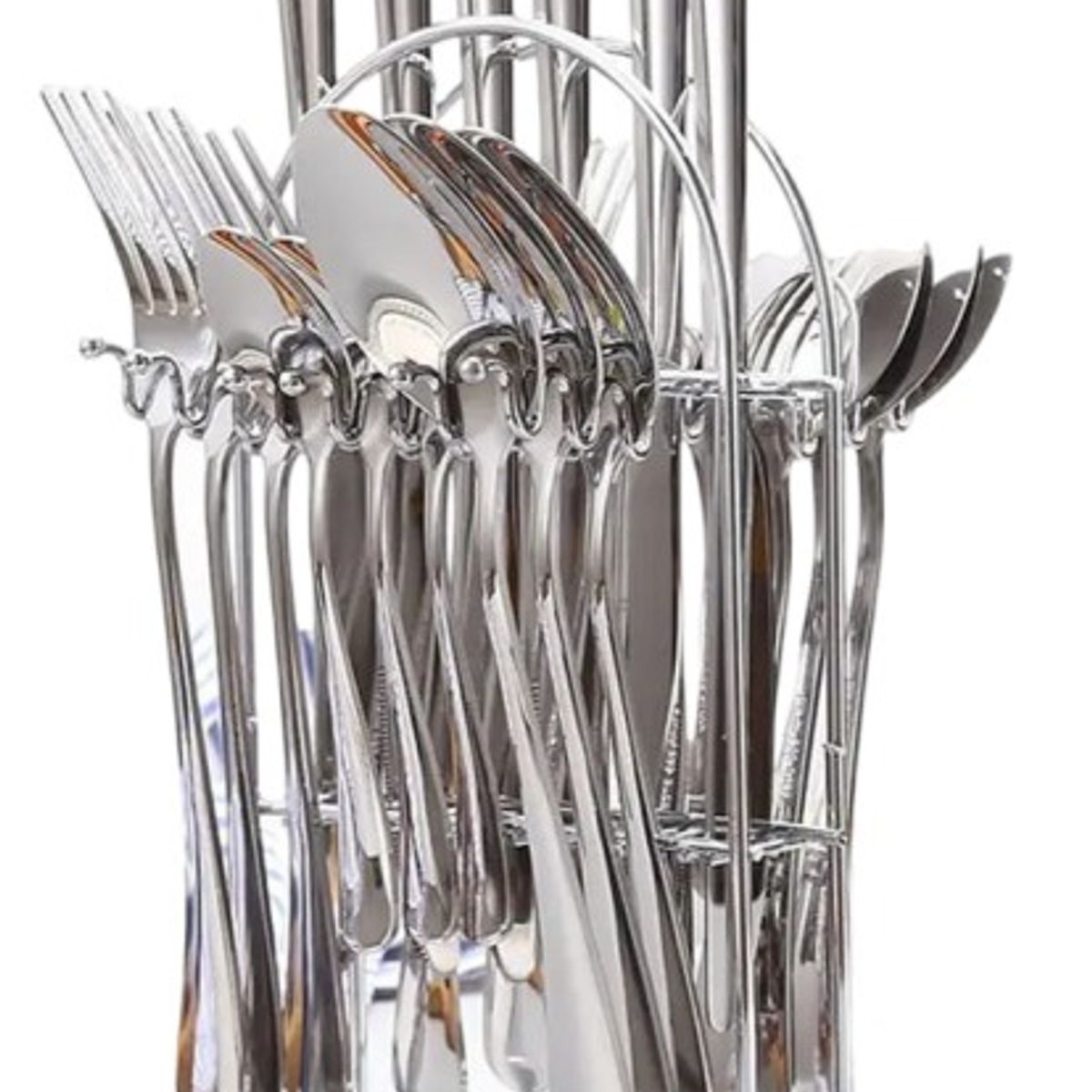 OEM - Set De Cubiertos 24 Piezas Acero Inoxidable