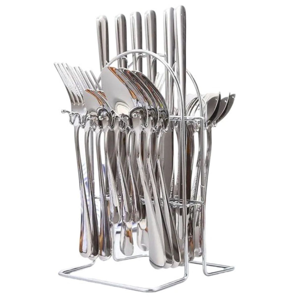 OEM - Set De Cubiertos 24 Piezas Acero Inoxidable