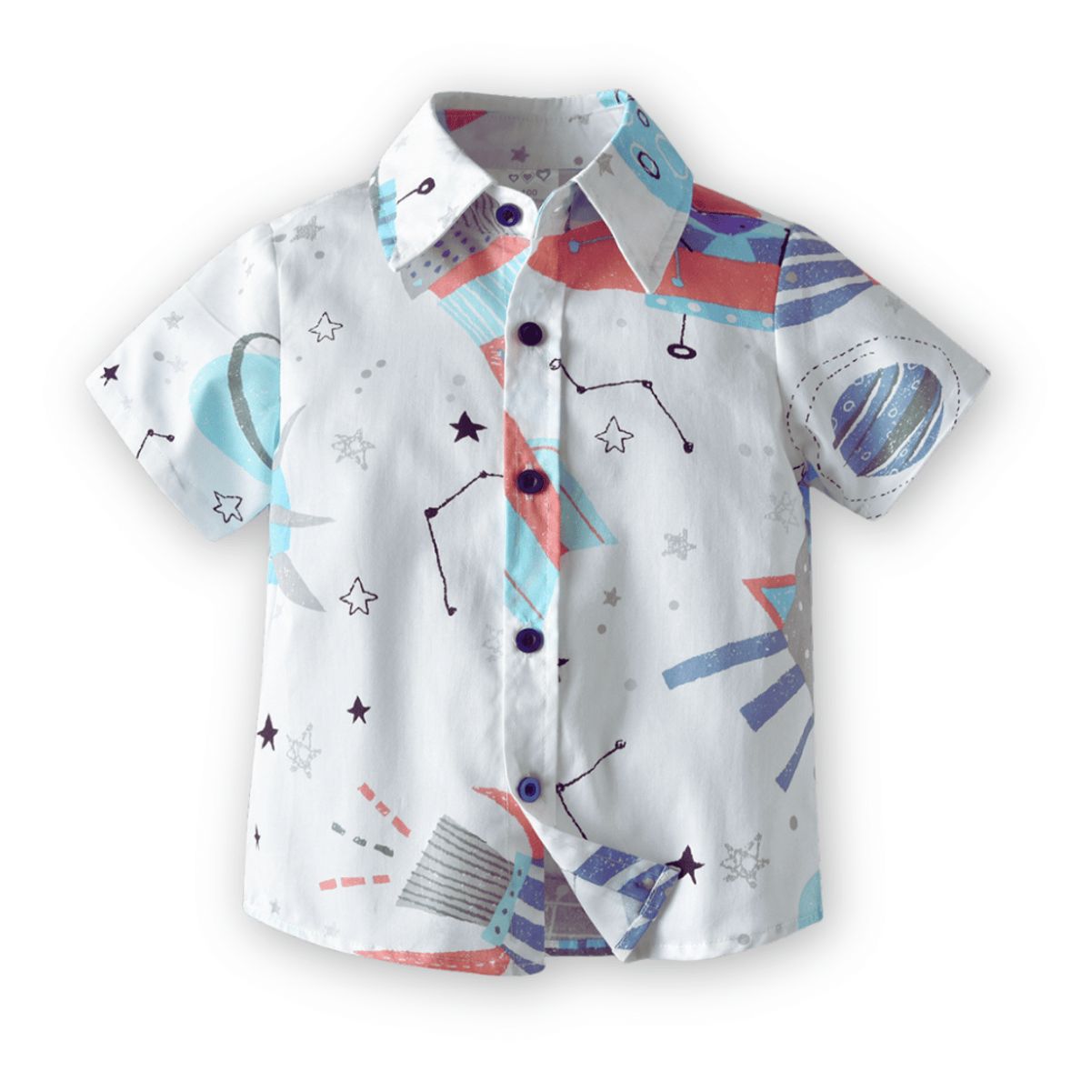 JUMP KIDS - Conjunto Vestir Pantalón y Tirante Bebé Niño 9 mes a 6 años Cosmic Sky