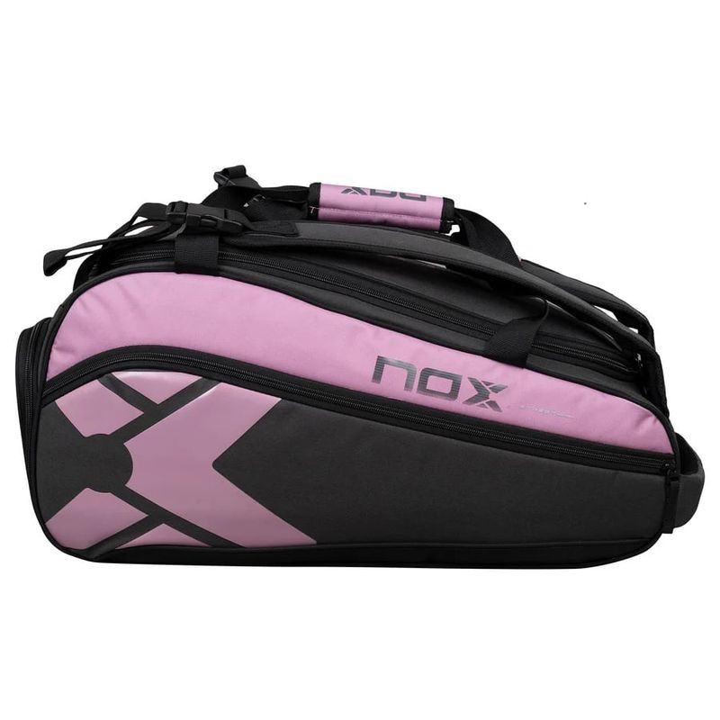 NOX - Bolso Paletero de pádel Nox Street Series Gris  Rosa