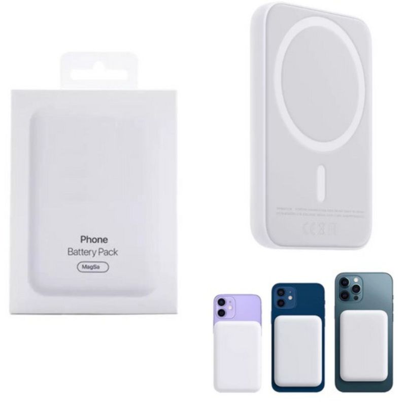 GENERICO - MagSafe Battery Pack Wireless Iphone Portátil Alternativo