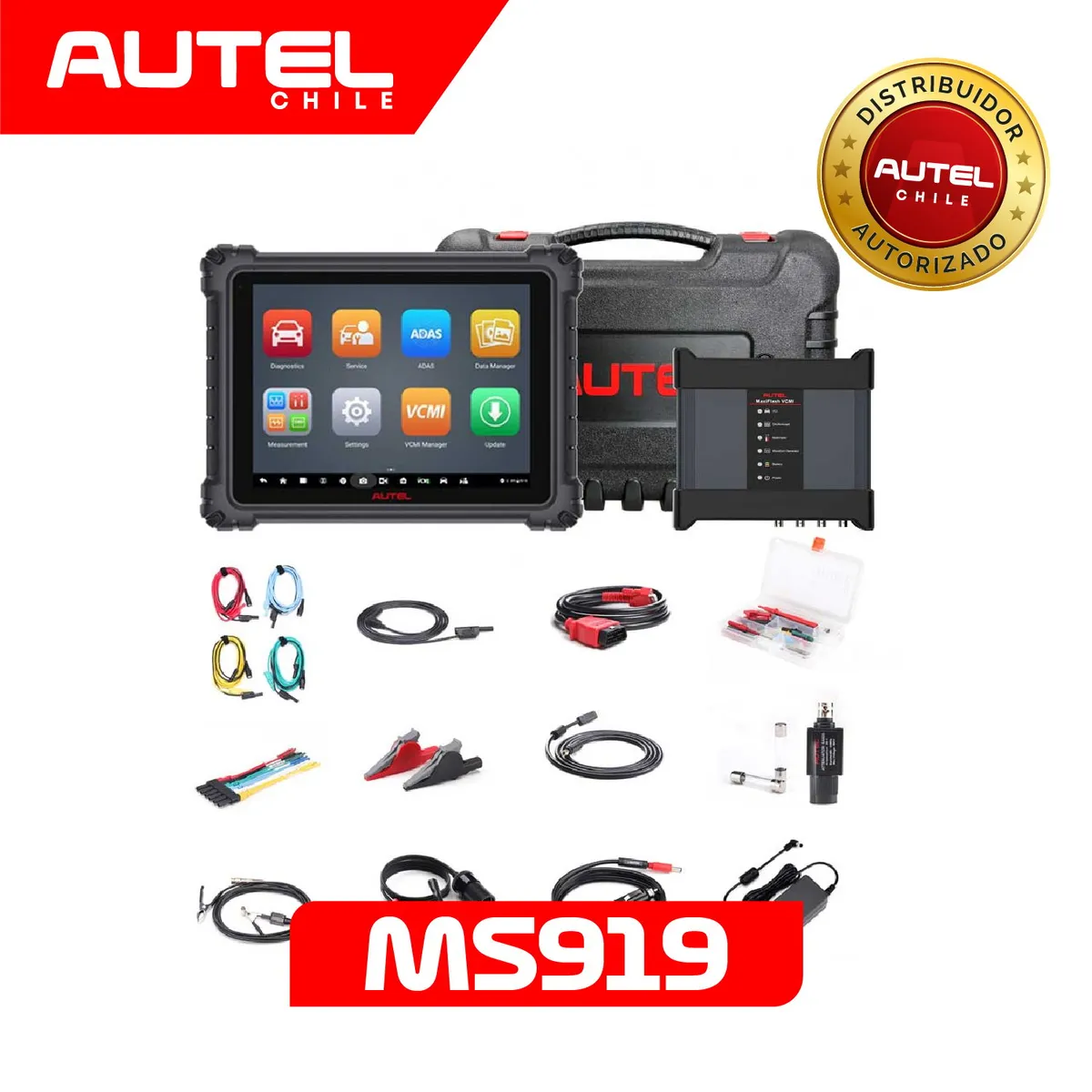 AUTEL - Scanner Autel Maxisys MS919 + 3 Años de Actualización
