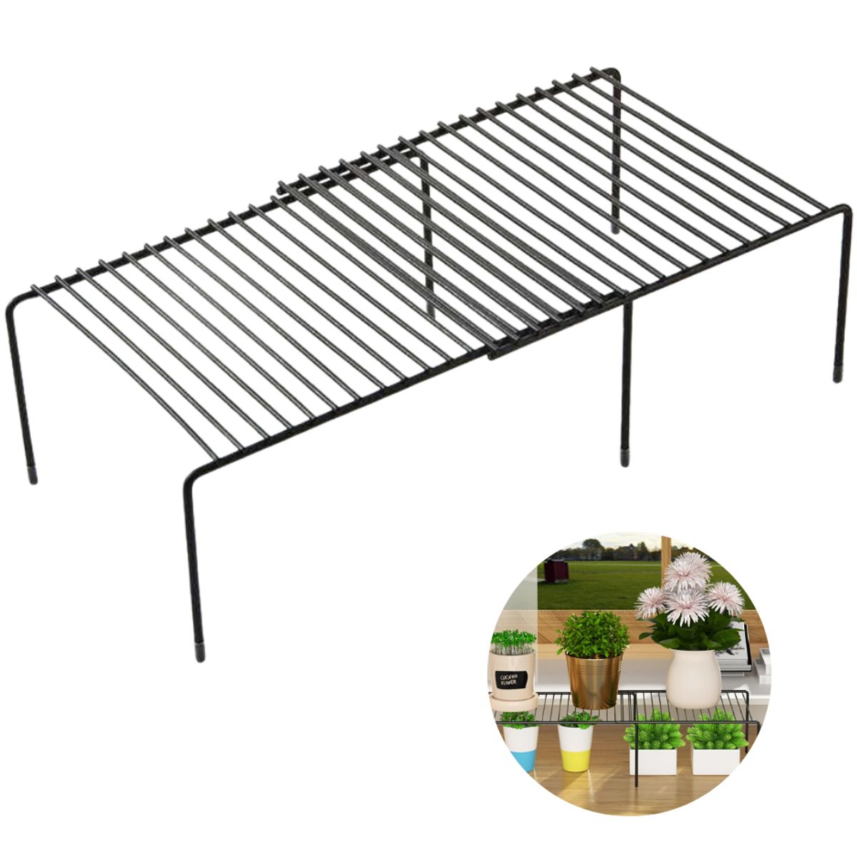 GENERICO - Repisa Extensible Almacenamiento Organizador Cocina Hogar