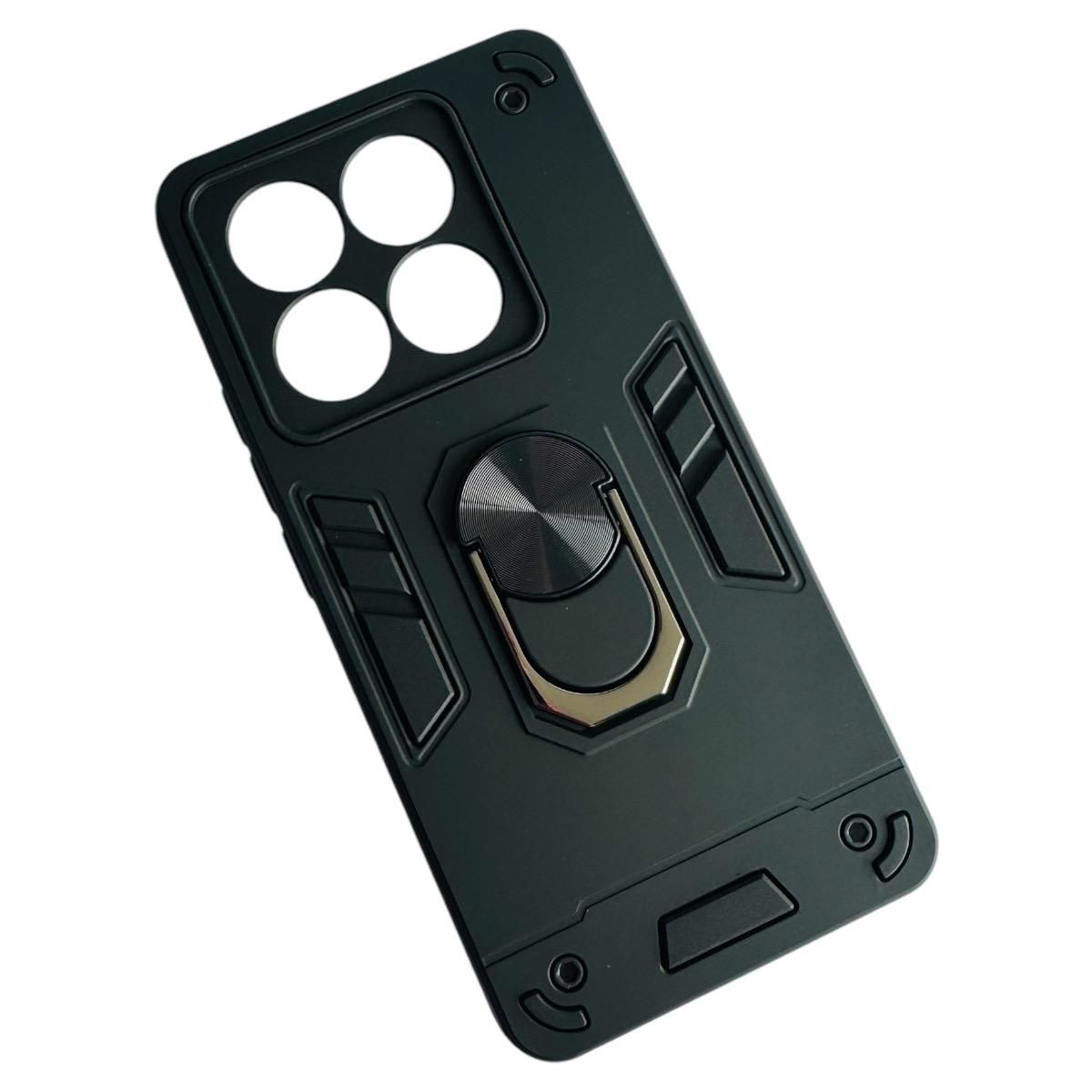 GENERICO - Carcasa Para Xiaomi 14t Pro 5g Anti Golpes Anillo Negro