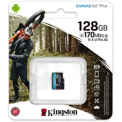 KINGSTON - 128gb Microsd Canvas Go Plus Sdcg3128gbsp 17090m