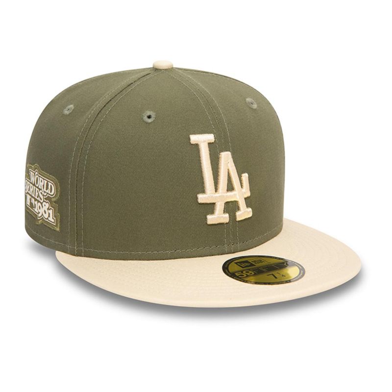 NEW ERA - Gorra 59Fifty Los Angeles Dodgers MLB Color Block Green Med